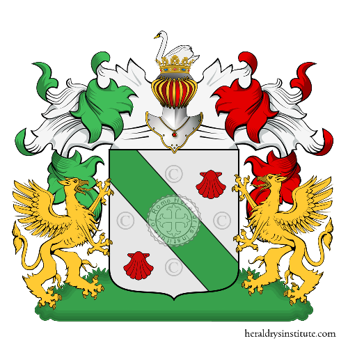 Coat of arms of family Gagliardino