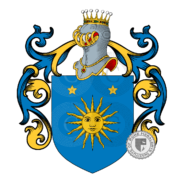 Wappen der Familie Bongiorni