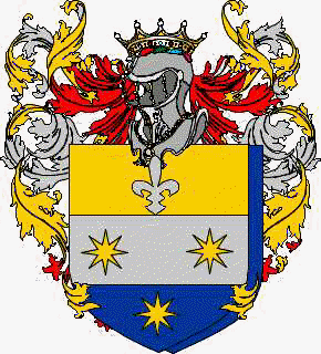 Coat of arms of family Canali De Rossi