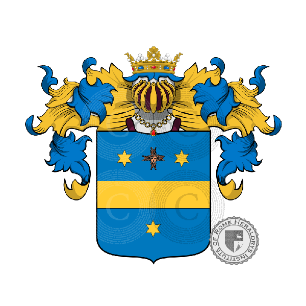 Coat of arms of family Serafia