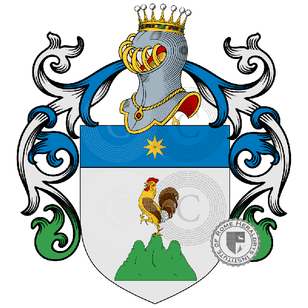 Coat of arms of family Zalante
