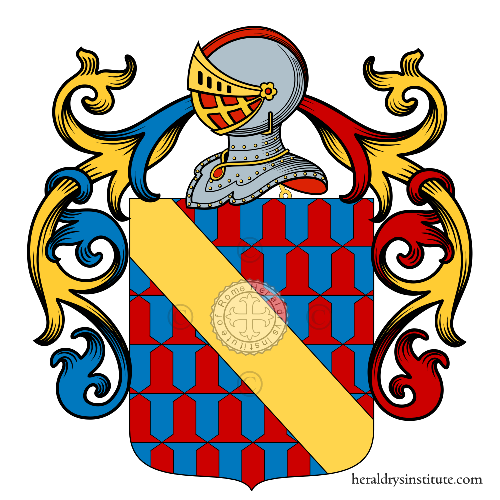 Coat of arms of family Montealbano