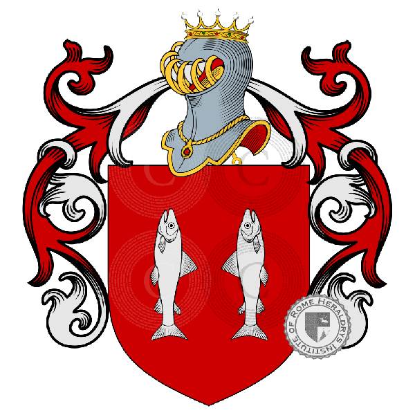 Coat of arms of family Cantorna