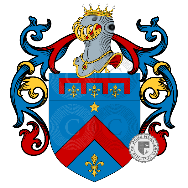 Wappen der Familie Astagni