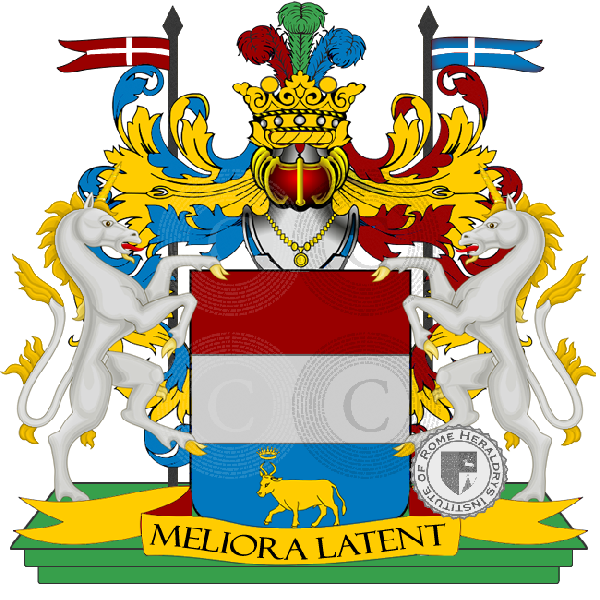 Coat of arms of family Manzia