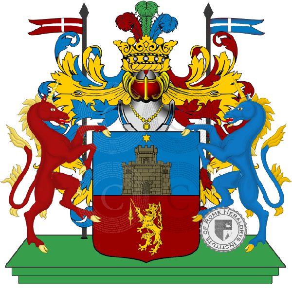 Coat of arms of family Fuso