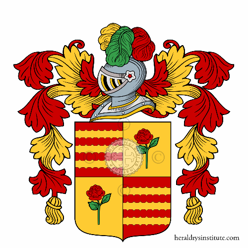 Coat of arms of family Spinaccio