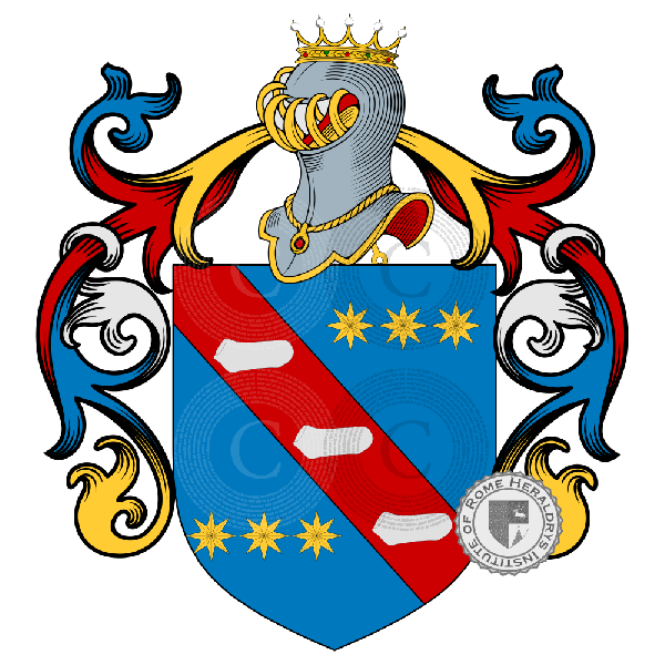Wappen der Familie Salzetti