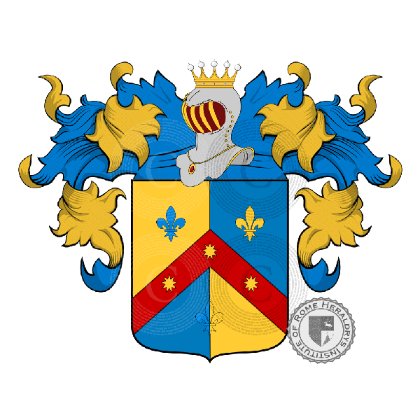 Coat of arms of family Runetti