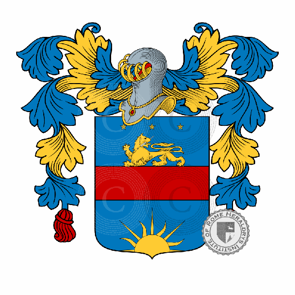 Coat of arms of family Vincitore