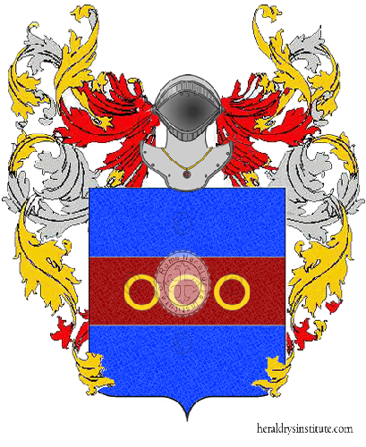 Coat of arms of family Anellucci Enrico