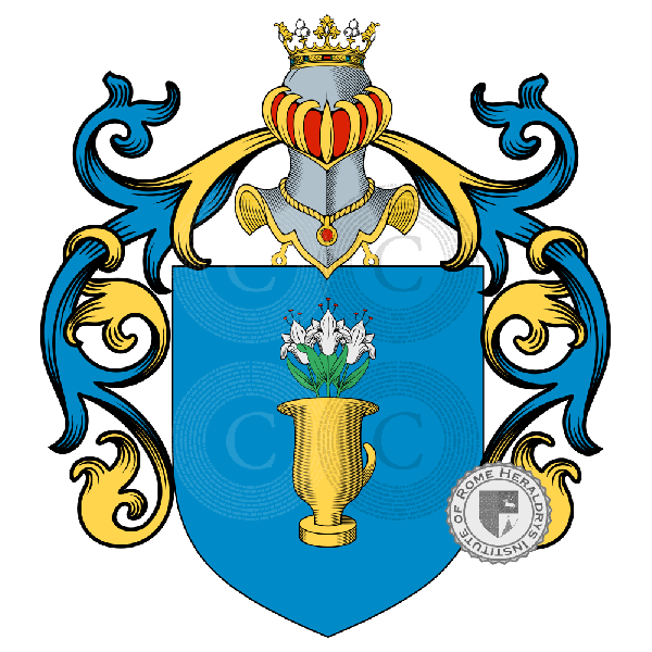 Coat of arms of family Cannatarusso