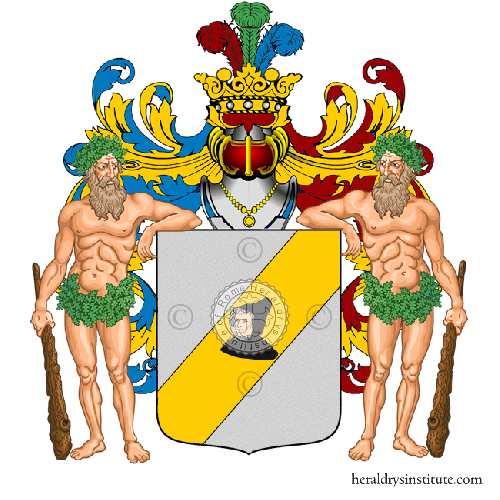 Coat of arms of family Cappuccia