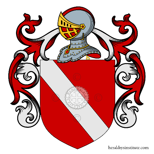 Wappen der Familie Saccomallo