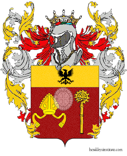 Coat of arms of family Gervasoni