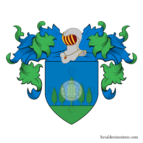 Coat of arms of family Silviani