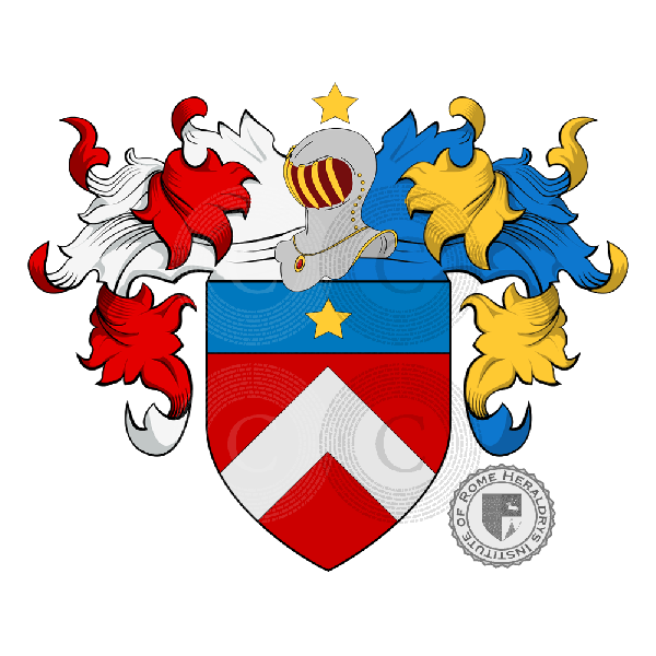 Coat of arms of family Beriano
