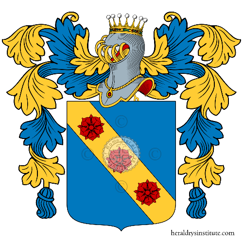 Wappen der Familie De Rose