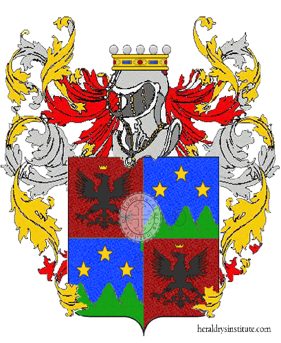 Coat of arms of family Tessari De Benedetti