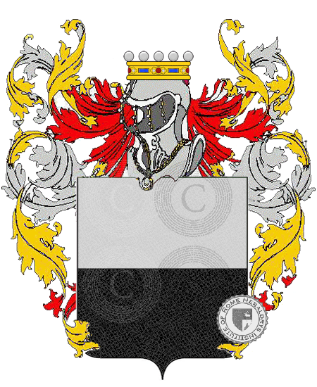 Coat of arms of family Caponetti
