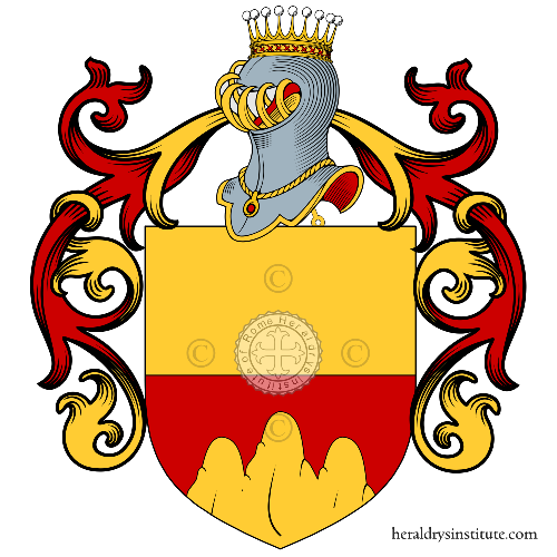 Coat of arms of family Cozzotorto