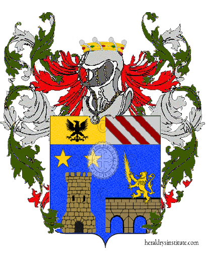 Coat of arms of family Ponzio