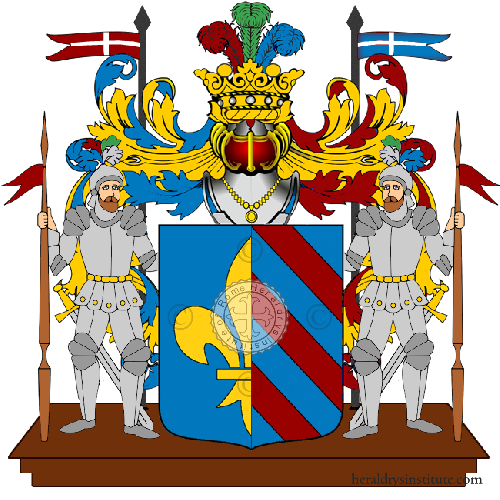 Wappen der Familie Sbozza