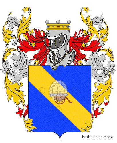 Coat of arms of family Trequadrini