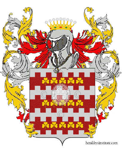 Coat of arms of family Cassadio