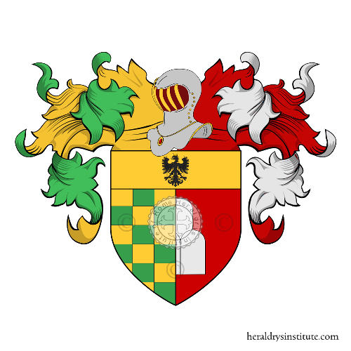 Santi family heraldry genealogy Coat of arms Santi