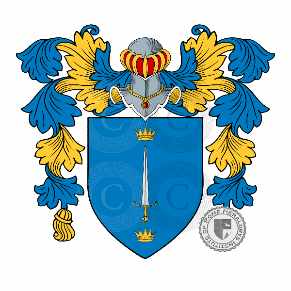 Coat of arms of family Giovannie