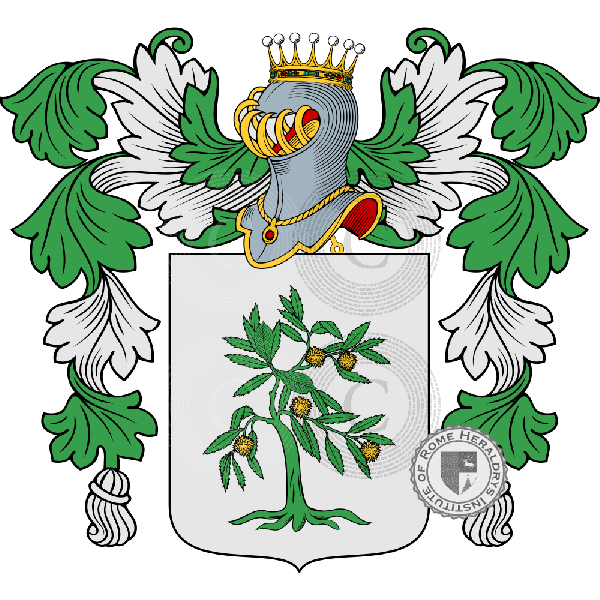 Wappen der Familie Castagnaballerini