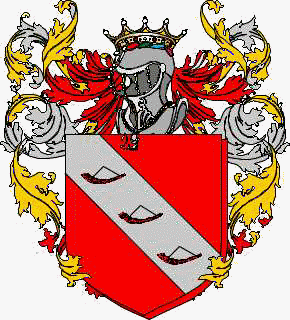 Escudo de la familia Del Pecora Di Valiano Di Montepulciano Siena