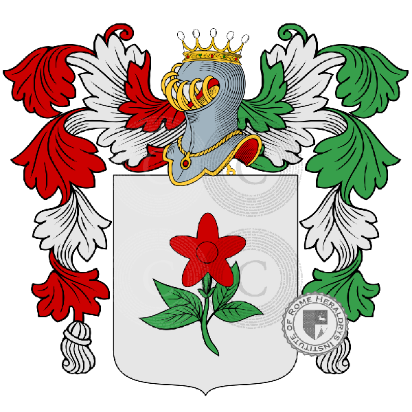 Coat of arms of family Fiorenzano