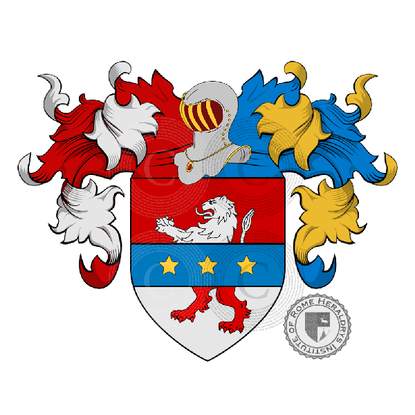 Coat of arms of family Melenghi