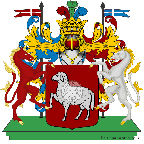 Coat of arms of family Frizzera
