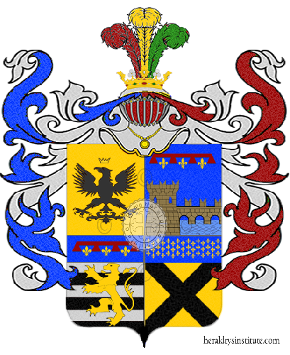 Coat of arms of family Marsilio