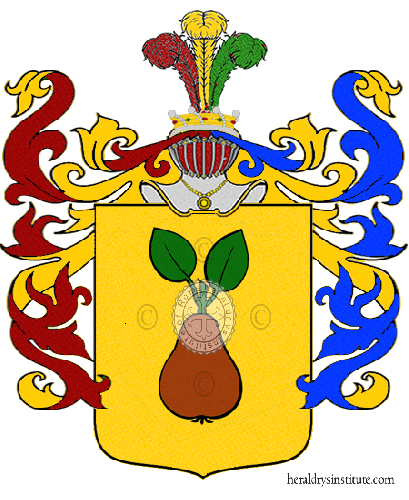Coat of arms of family Cerillo