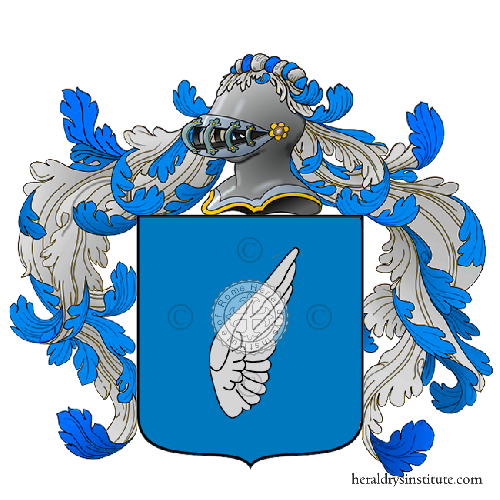 Coat of arms of family Lacorina