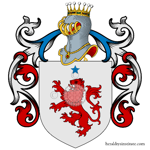 Coat of arms of family Cavagliani