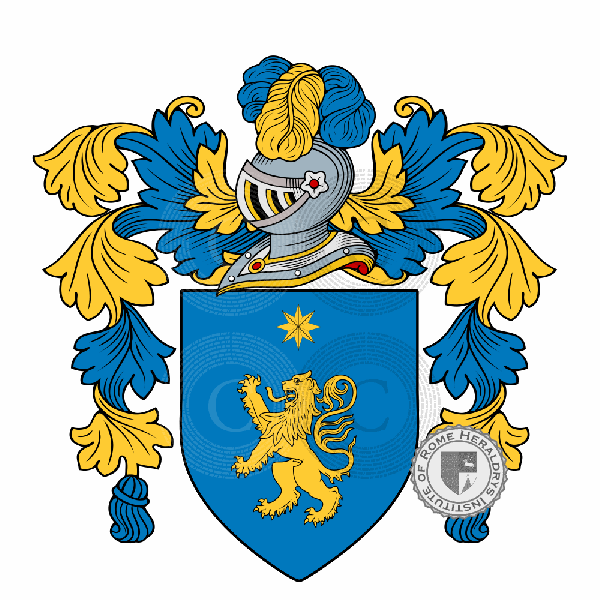 Coat of arms of family Apiccoli