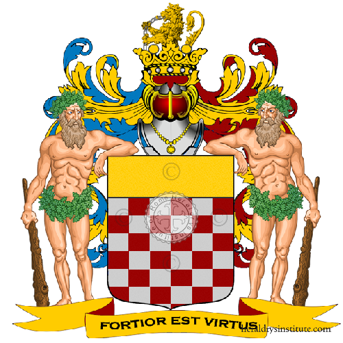 Coat of arms of family Recarti