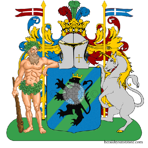 Coat of arms of family La Mastra