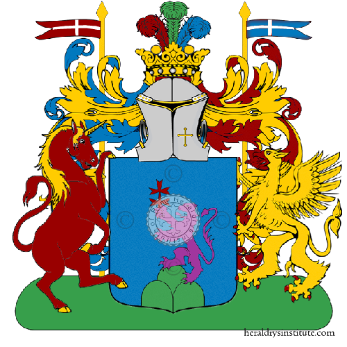Coat of arms of family Rosadini