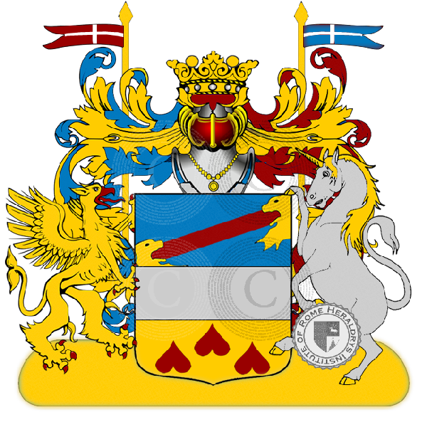Coat of arms of family Bergamasco