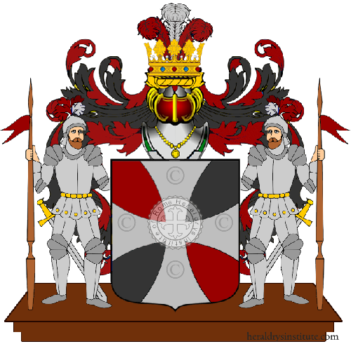 Coat of arms of family Del Giudice