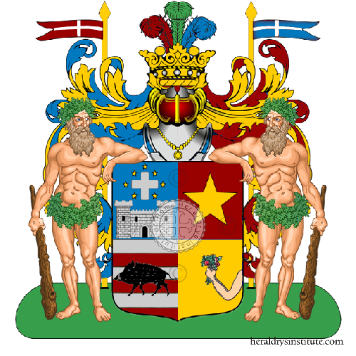 Coat of arms of family Casacce