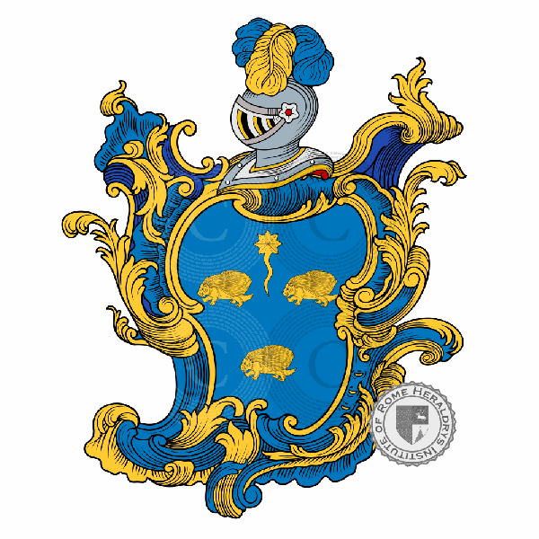 Coat of arms of family Ricciardoni