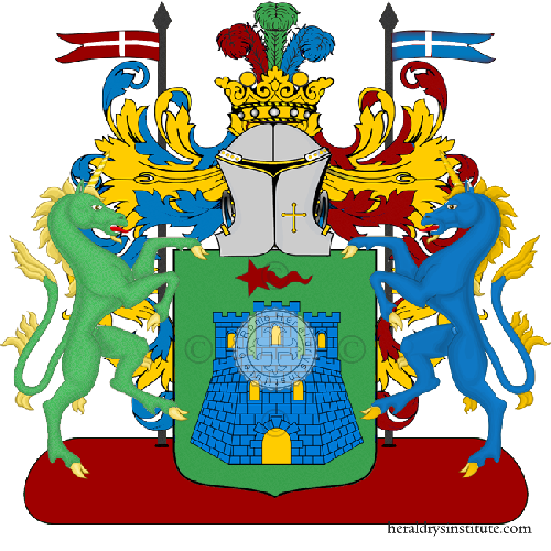 Coat of arms of family Portofranco