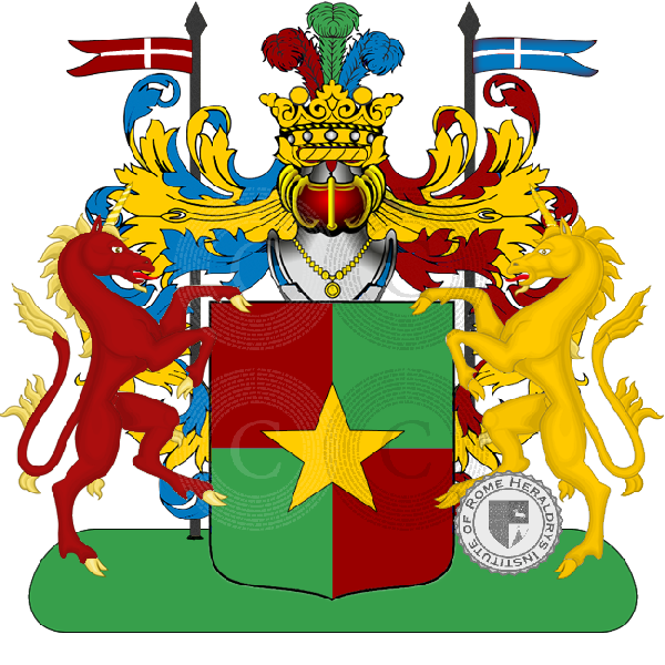 Coat of arms of family Dionisa